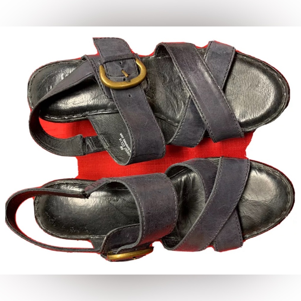 Born Women's Mirabella Wedge Platform Sandal Size 9